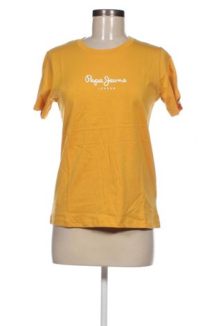 Дамска тениска Pepe Jeans, Размер S, Цвят Жълт, Цена 62,00 лв.