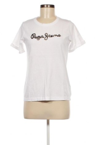 Damen T-Shirt Pepe Jeans, Größe XS, Farbe Weiß, Preis € 15,98