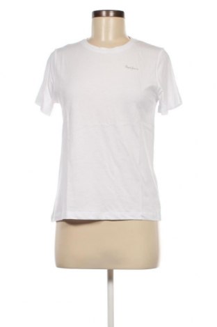 Damski T-shirt Pepe Jeans, Rozmiar XS, Kolor Biały, Cena 165,26 zł