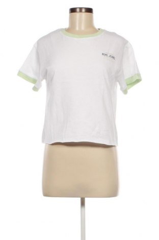 Damen T-Shirt Pepe Jeans, Größe XS, Farbe Weiß, Preis 19,18 €