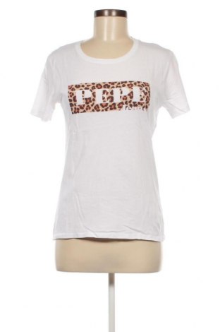 Γυναικείο t-shirt Pepe Jeans, Μέγεθος XS, Χρώμα Λευκό, Τιμή 31,96 €