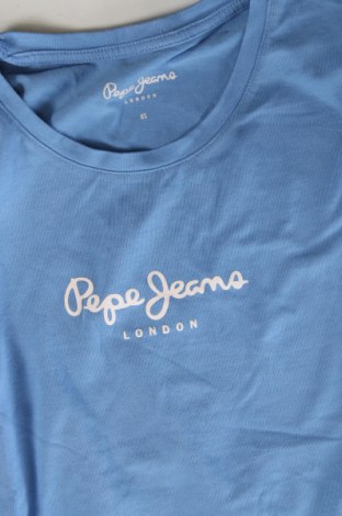 Γυναικείο t-shirt Pepe Jeans, Μέγεθος XS, Χρώμα Μπλέ, Τιμή 13,84 €