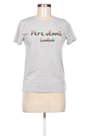 Дамска тениска Pepe Jeans, Размер XS, Цвят Сив, Цена 31,00 лв.