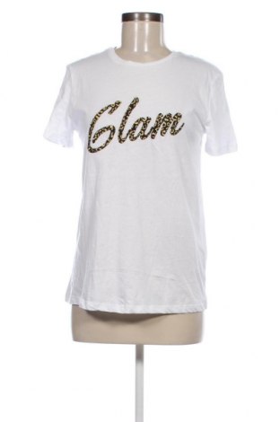 Γυναικείο t-shirt Pieces, Μέγεθος S, Χρώμα Λευκό, Τιμή 7,99 €