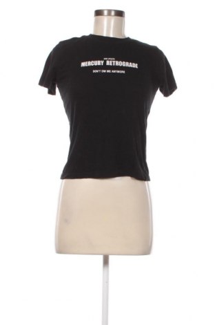 Damen T-Shirt Pull&Bear, Größe S, Farbe Schwarz, Preis 5,79 €