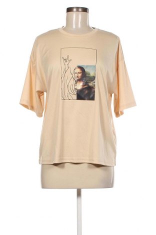 Γυναικείο t-shirt SHEIN, Μέγεθος M, Χρώμα  Μπέζ, Τιμή 6,62 €