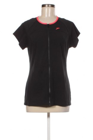 Γυναικείο t-shirt Speedo, Μέγεθος L, Χρώμα Μαύρο, Τιμή 8,22 €