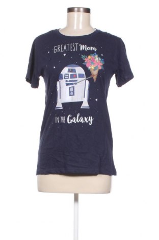 Damen T-Shirt Star Wars, Größe L, Farbe Blau, Preis 18,56 €