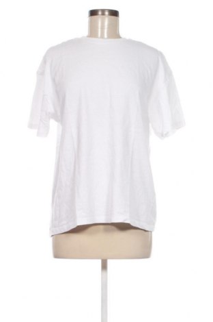Γυναικείο t-shirt Stradivarius, Μέγεθος M, Χρώμα Λευκό, Τιμή 7,00 €