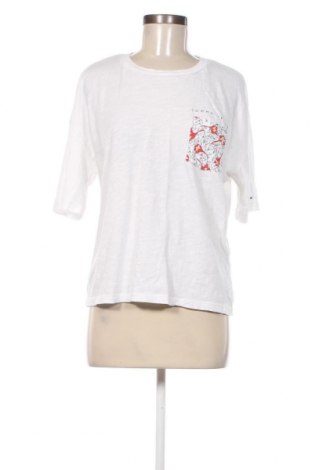 Γυναικείο t-shirt Tommy Jeans, Μέγεθος M, Χρώμα Λευκό, Τιμή 17,39 €