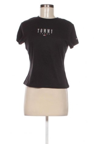 Damen T-Shirt Tommy Jeans, Größe M, Farbe Schwarz, Preis 25,77 €