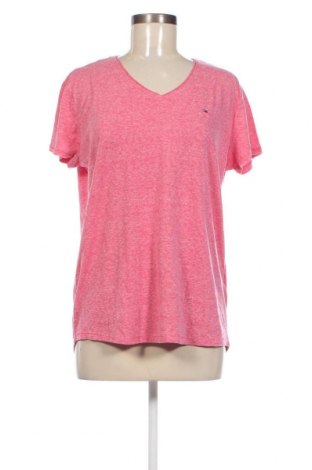 Дамска тениска Tommy Jeans, Размер L, Цвят Розов, Цена 34,00 лв.