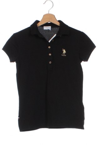 Γυναικείο t-shirt U.S. Polo Assn., Μέγεθος XS, Χρώμα Μαύρο, Τιμή 19,98 €