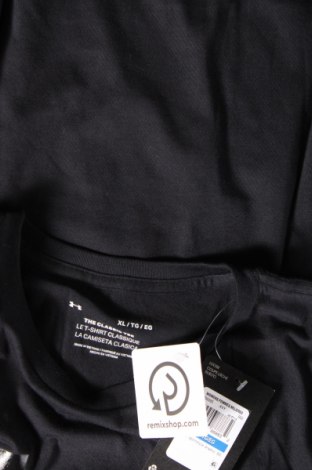 Γυναικείο t-shirt Under Armour, Μέγεθος XL, Χρώμα Μαύρο, Τιμή 31,96 €