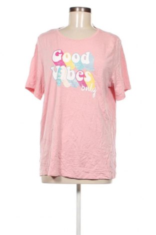 Γυναικείο t-shirt Up 2 Fashion, Μέγεθος XXL, Χρώμα Ρόζ , Τιμή 8,04 €