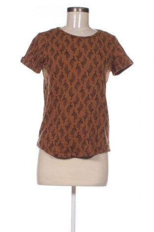 Γυναικείο t-shirt WE, Μέγεθος S, Χρώμα Καφέ, Τιμή 4,42 €