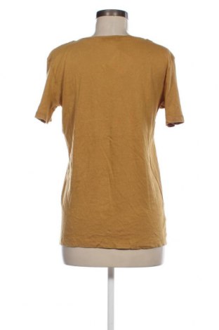 Дамска тениска Zara, Размер M, Цвят Жълт, Цена 11,00 лв.