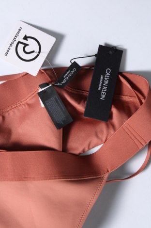 Damski strój kąpielowy Calvin Klein Swimwear, Rozmiar M, Kolor Brązowy, Cena 112,59 zł