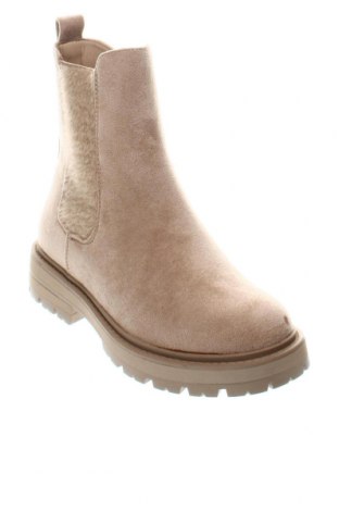 Damen Stiefeletten, Größe 36, Farbe Beige, Preis 16,67 €