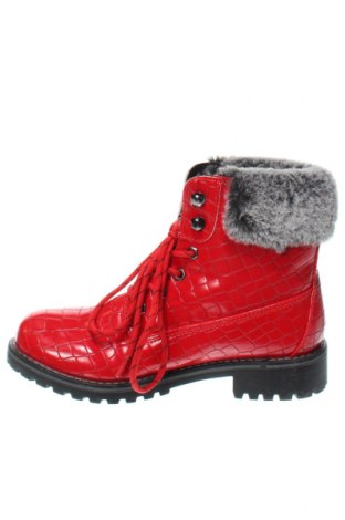 Damen Stiefeletten, Größe 39, Farbe Rot, Preis € 16,70