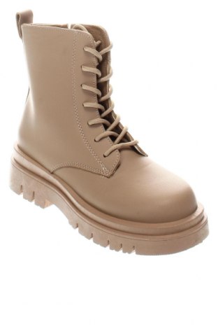 Damen Stiefeletten, Größe 38, Farbe Beige, Preis 19,05 €