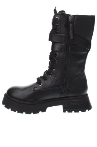 Damen Stiefeletten Bershka, Größe 36, Farbe Schwarz, Preis 20,24 €