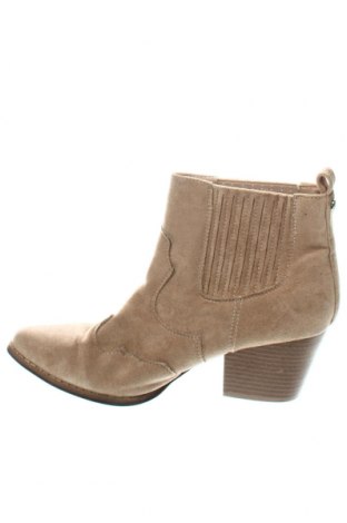 Damen Stiefeletten DeeZee, Größe 39, Farbe Beige, Preis 15,90 €