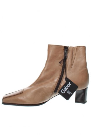 Botine de damă Gabor, Mărime 41, Culoare Bej, Preț 226,32 Lei