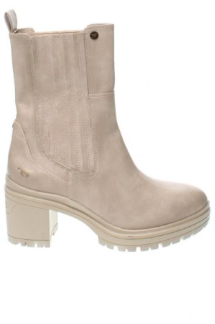 Damen Stiefeletten Mustang, Größe 37, Farbe Beige, Preis 18,04 €