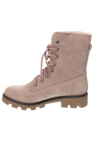 Damen Stiefeletten New Yorker, Größe 37, Farbe Rosa, Preis € 15,97