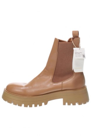 Damen Stiefeletten Pull&Bear, Größe 41, Farbe Braun, Preis 23,81 €