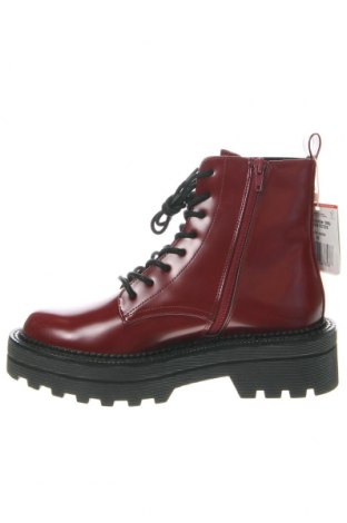 Damen Stiefeletten Stradivarius, Größe 38, Farbe Rot, Preis € 39,69