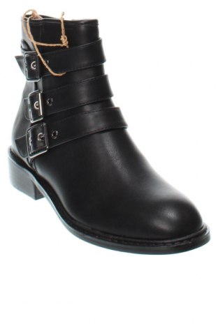 Damen Stiefeletten The Divine Factory, Größe 36, Farbe Schwarz, Preis € 14,43