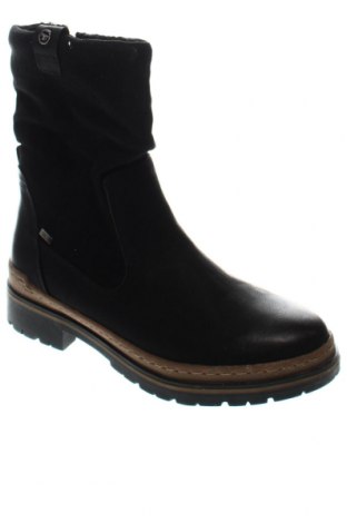 Botine de damă Tom Tailor, Mărime 42, Culoare Negru, Preț 265,92 Lei