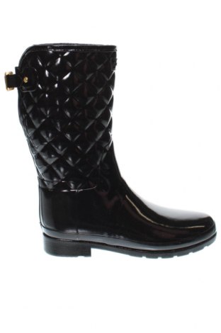 Γυναικείες μπότες Hunter, Μέγεθος 40, Χρώμα Μαύρο, Τιμή 81,96 €