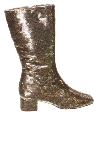 Γυναικείες μπότες Jonak, Μέγεθος 38, Χρώμα Χρυσαφί, Τιμή 103,75 €