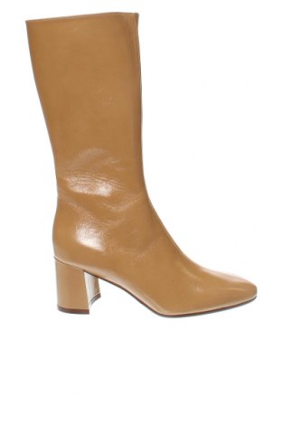 Γυναικείες μπότες Jonak, Μέγεθος 39, Χρώμα  Μπέζ, Τιμή 119,64 €