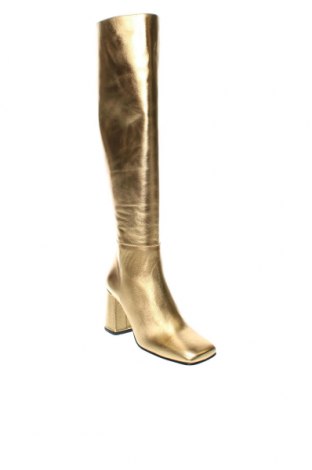 Γυναικείες μπότες Jonak, Μέγεθος 38, Χρώμα Χρυσαφί, Τιμή 119,64 €