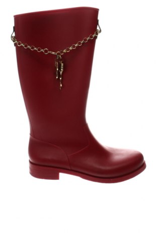 Γυναικείες μπότες Love Moschino, Μέγεθος 40, Χρώμα Κόκκινο, Τιμή 79,76 €