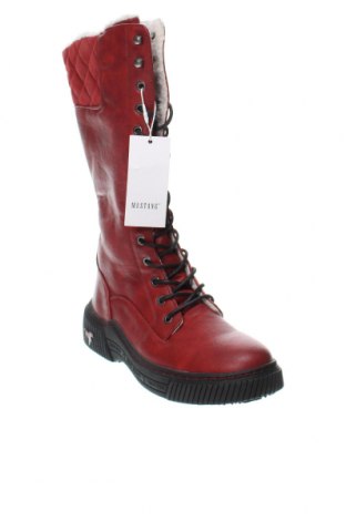 Damenstiefel Mustang, Größe 40, Farbe Rot, Preis 33,77 €