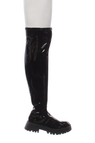 Γυναικείες μπότες Pull&Bear, Μέγεθος 39, Χρώμα Μαύρο, Τιμή 39,31 €