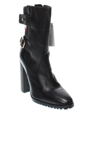 Γυναικείες μπότες Tommy Hilfiger, Μέγεθος 38, Χρώμα Μαύρο, Τιμή 141,39 €