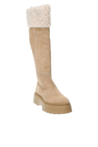 Damenstiefel Zara, Größe 35, Farbe Beige, Preis 42,45 €