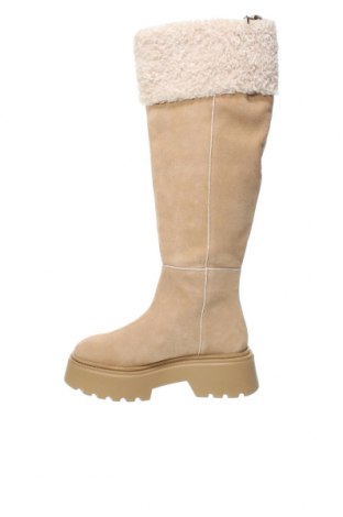 Damenstiefel Zara, Größe 35, Farbe Beige, Preis 42,45 €