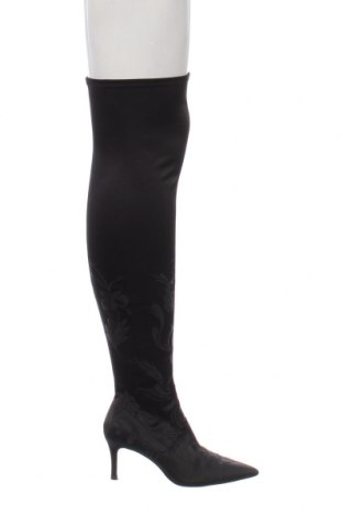 Γυναικείες μπότες Zara, Μέγεθος 38, Χρώμα Μαύρο, Τιμή 11,32 €