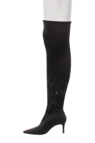 Γυναικείες μπότες Zara, Μέγεθος 38, Χρώμα Μαύρο, Τιμή 11,32 €
