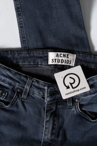 Dámske džínsy  Acne Studios, Veľkosť XS, Farba Modrá, Cena  26,69 €