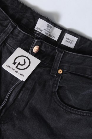 Damskie jeansy Bershka, Rozmiar L, Kolor Szary, Cena 41,74 zł