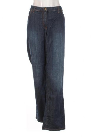 Damskie jeansy Bpc Bonprix Collection, Rozmiar 3XL, Kolor Niebieski, Cena 74,21 zł