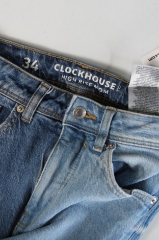 Damskie jeansy Clockhouse, Rozmiar XS, Kolor Niebieski, Cena 28,99 zł